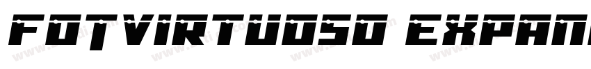 FOTVirtuoso Expanded字体转换